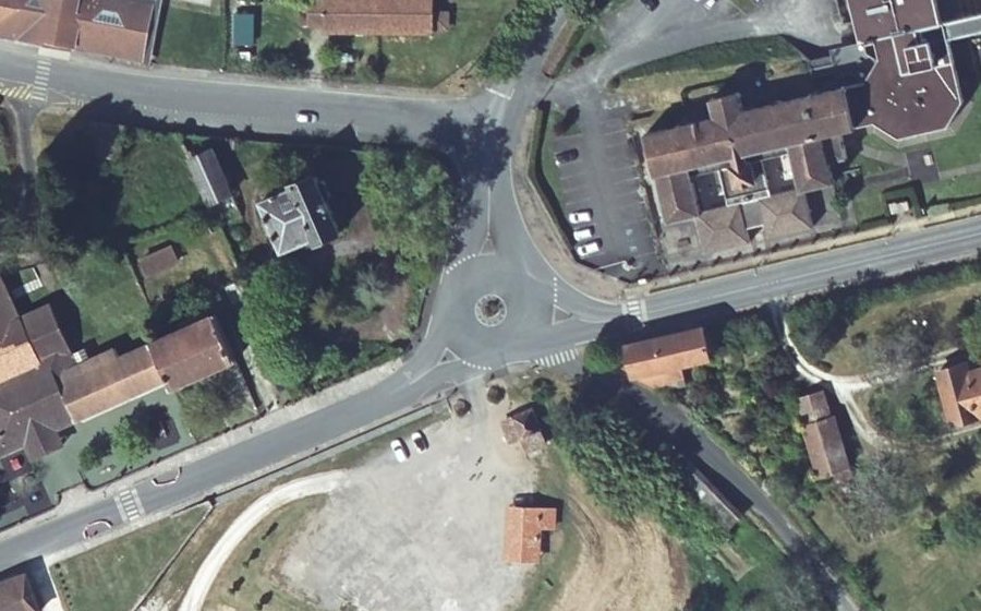 Vue aérienne du Rue du Docteur Hippolyte Lacroix