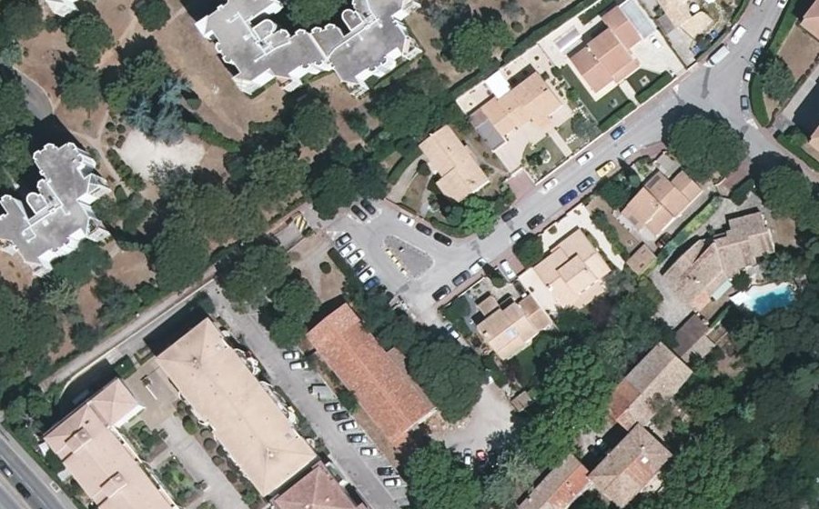 Vue aérienne du Rue des Hibiscus