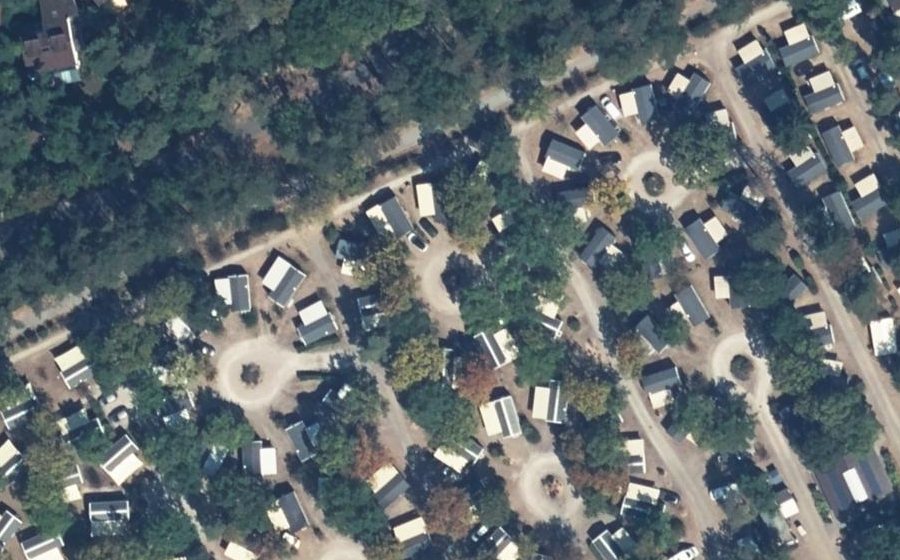 Vue aérienne du Village des Nénuphars