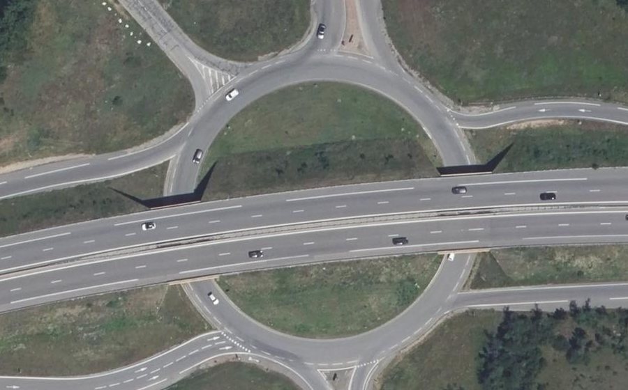Vue aérienne du Rond-point anonyme n°4277439