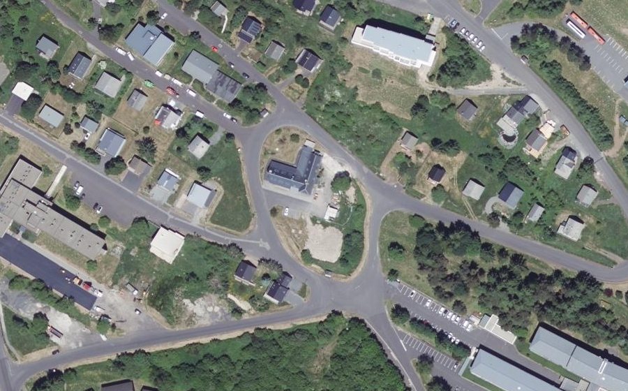 Vue aérienne du Rond-point anonyme n°42850076