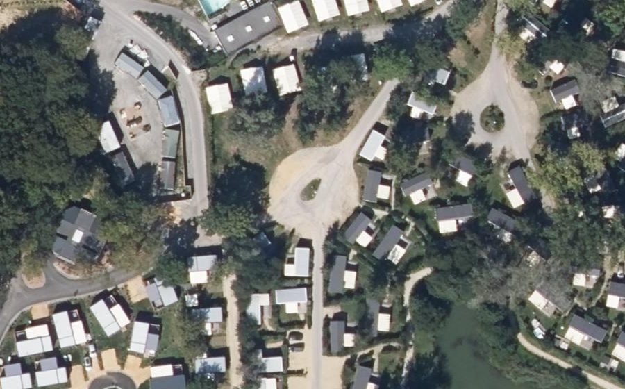 Vue aérienne du Rond-point anonyme n°429067000
