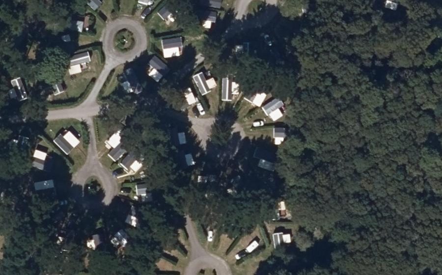 Vue aérienne du Rond-point anonyme n°429067001