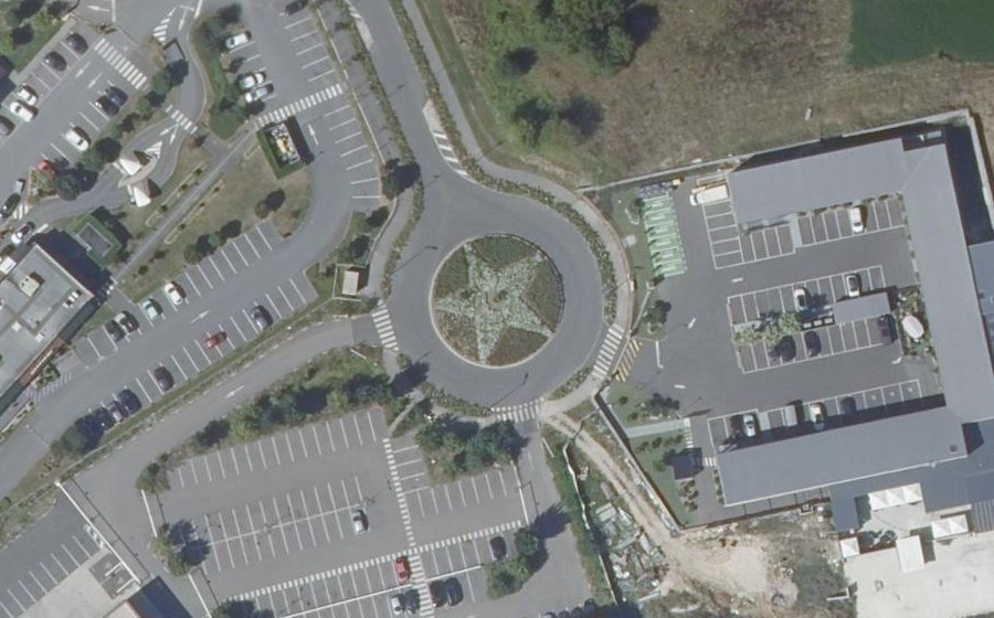 Vue aérienne du Avenue des Deux Moulins
