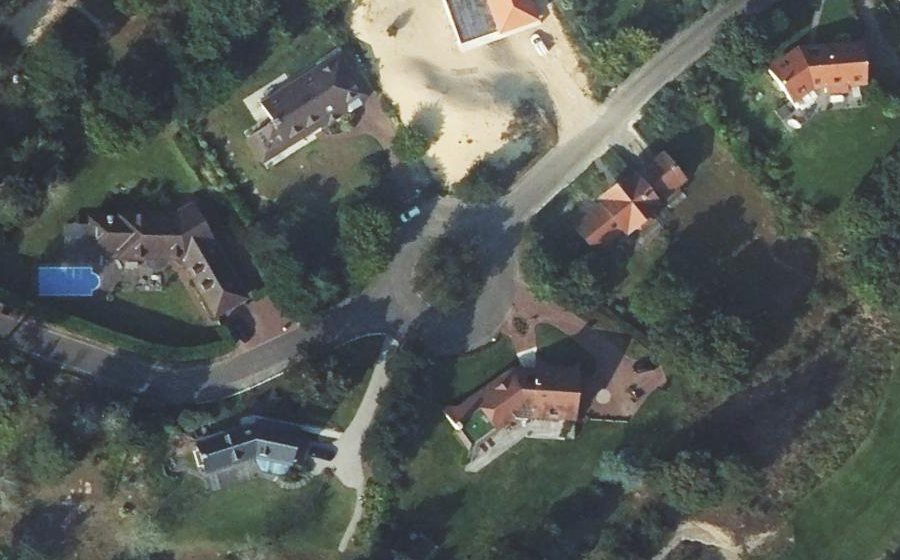 Vue aérienne du Allée du Promontoire