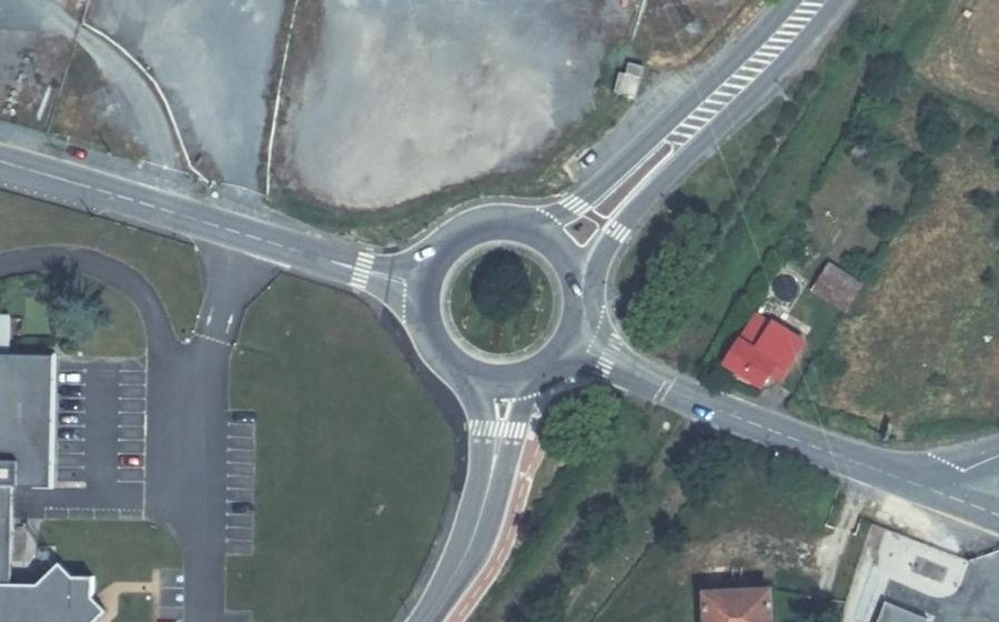 Vue aérienne du Rue des Agriculteurs