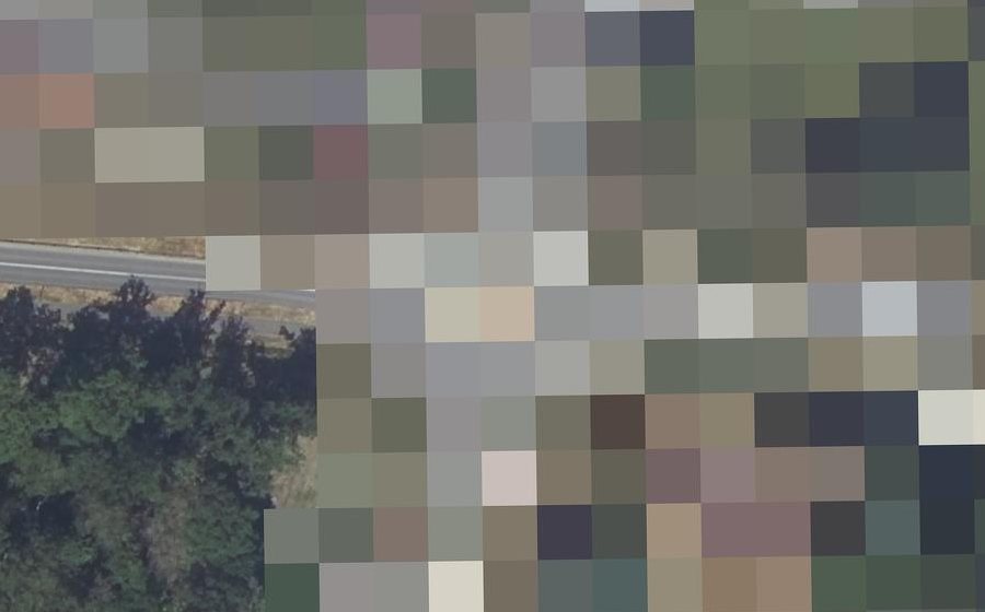 Vue aérienne du Rond-point anonyme n°441082203