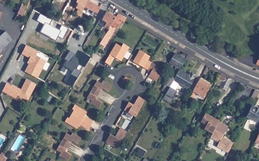 Vue aérienne du Allée Michel Petrucciani