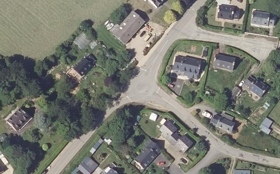 Vue aérienne du Route de l’Oratoire