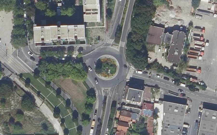 Vue aérienne du Avenue de la Division Leclerc