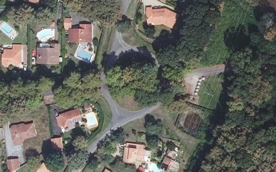 Vue aérienne du Allée François Vives