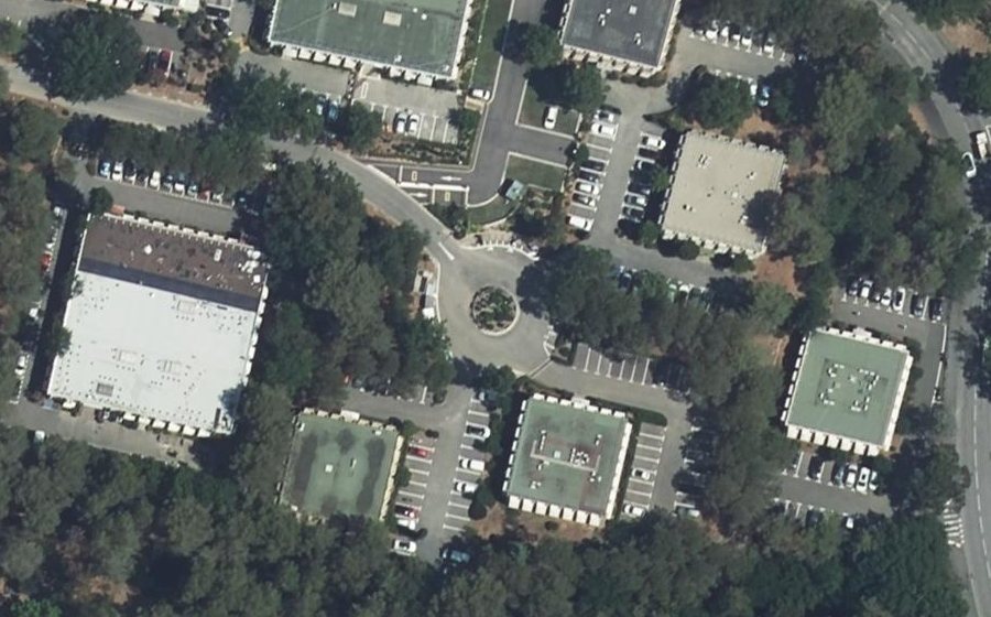 Vue aérienne du Allée de la Nertière