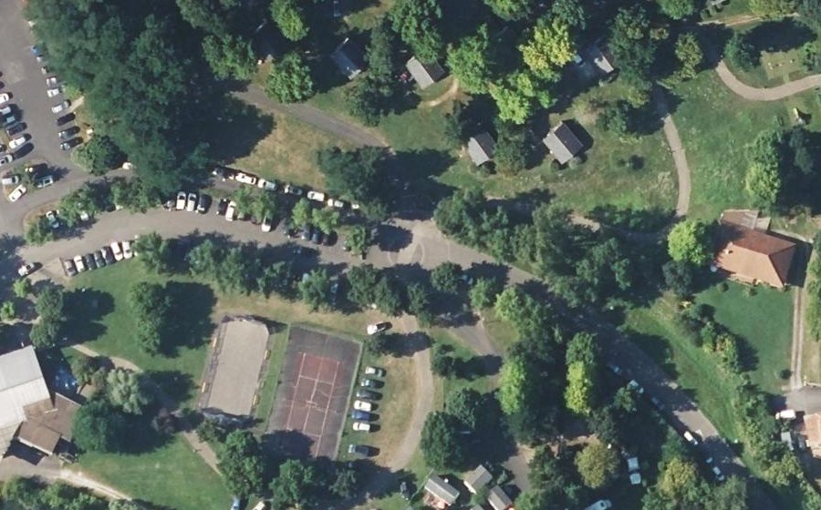Vue aérienne du Rond-point anonyme n°45042803