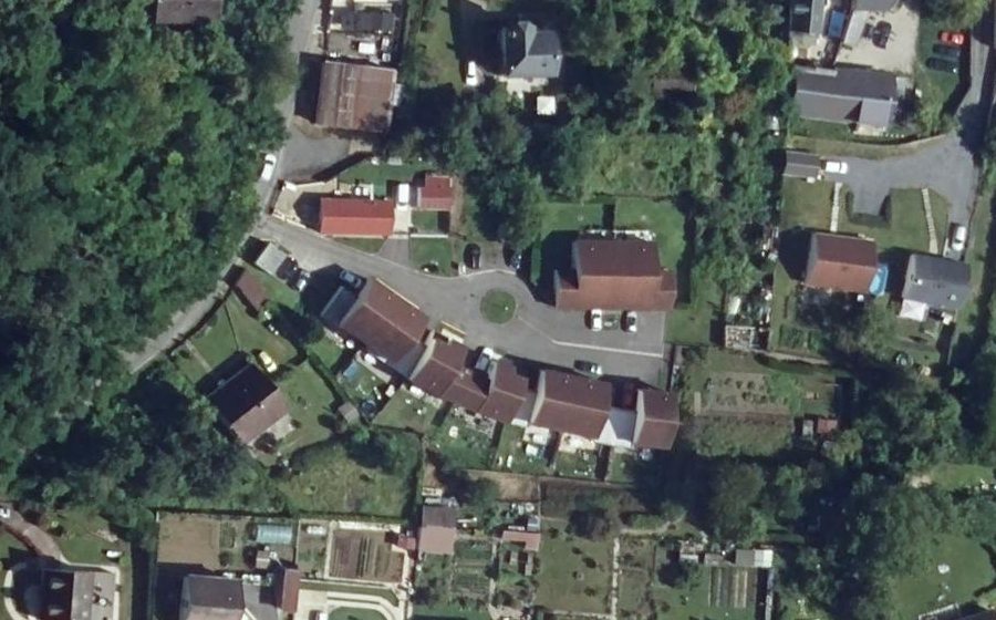 Vue aérienne du Allée de Châtelet
