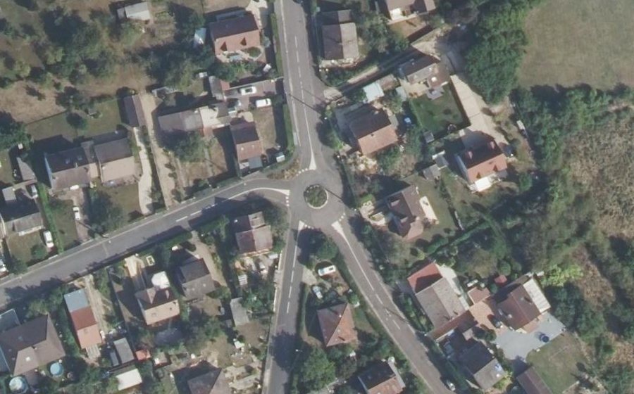 Vue aérienne du Rue Pierre Brossolette