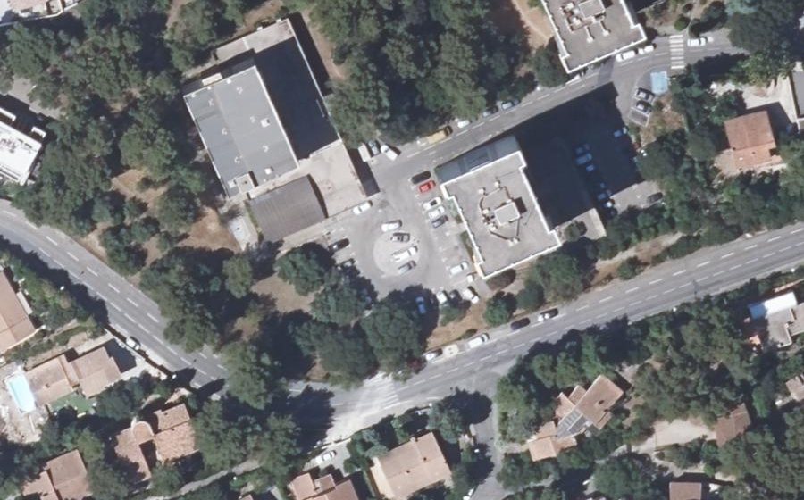 Vue aérienne du Rue Edmond Carrière