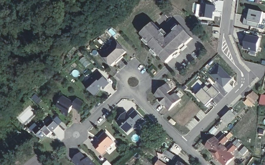 Vue aérienne du Rond-point anonyme n°46166630