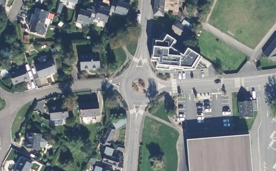 Vue aérienne du Avenue du Général de Gaulle