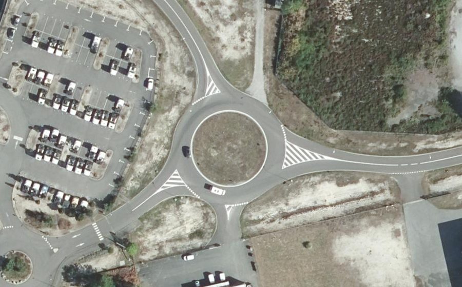Vue aérienne du Rue de Maïtena