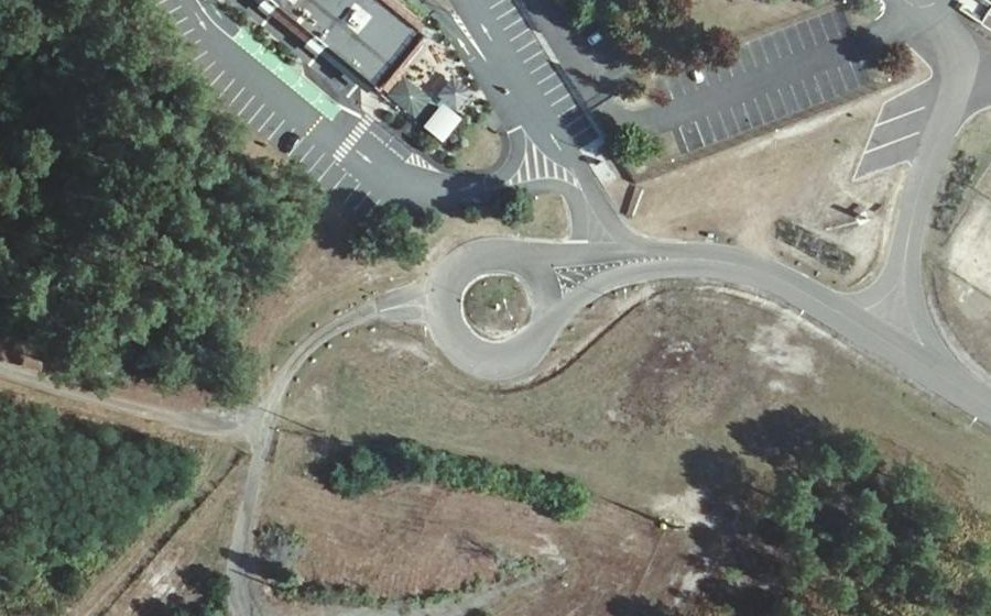 Vue aérienne du Impasse du Basile