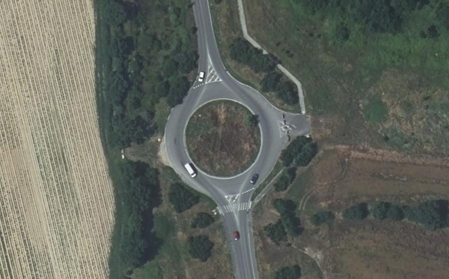 Vue aérienne du Boulevard Pierre Mendès France