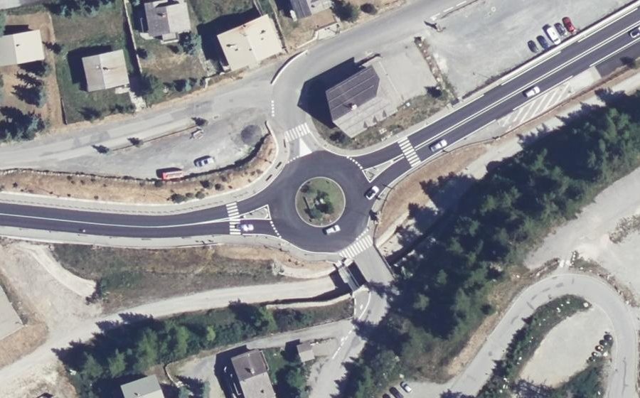 Vue aérienne du Rond-point anonyme n°4841083