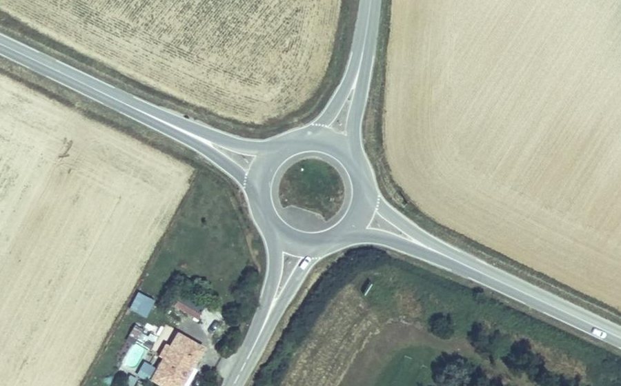 Vue aérienne du Route de Cepet