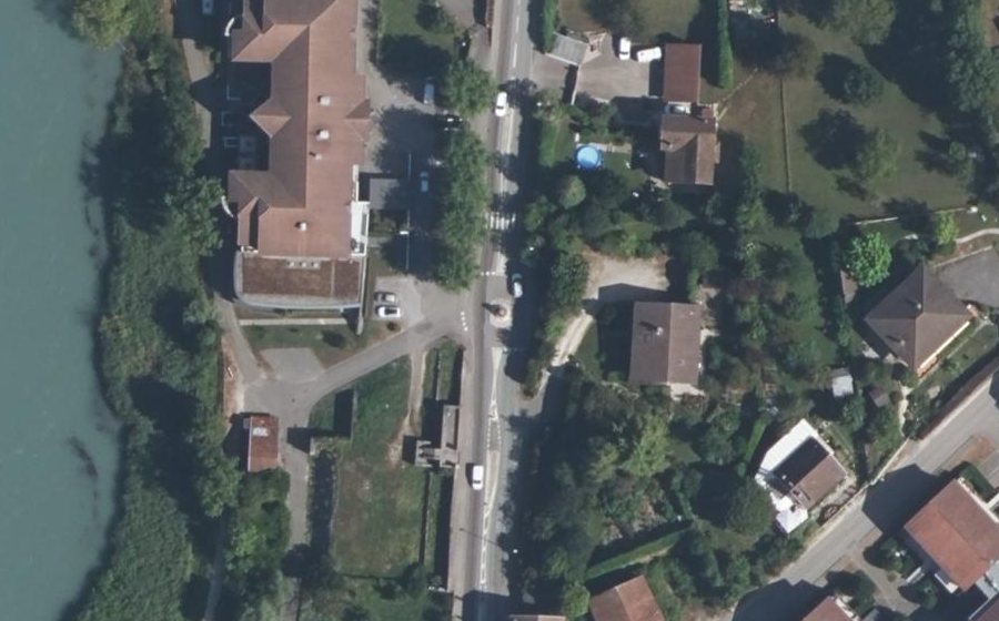 Vue aérienne du Rond-point anonyme n°4873781