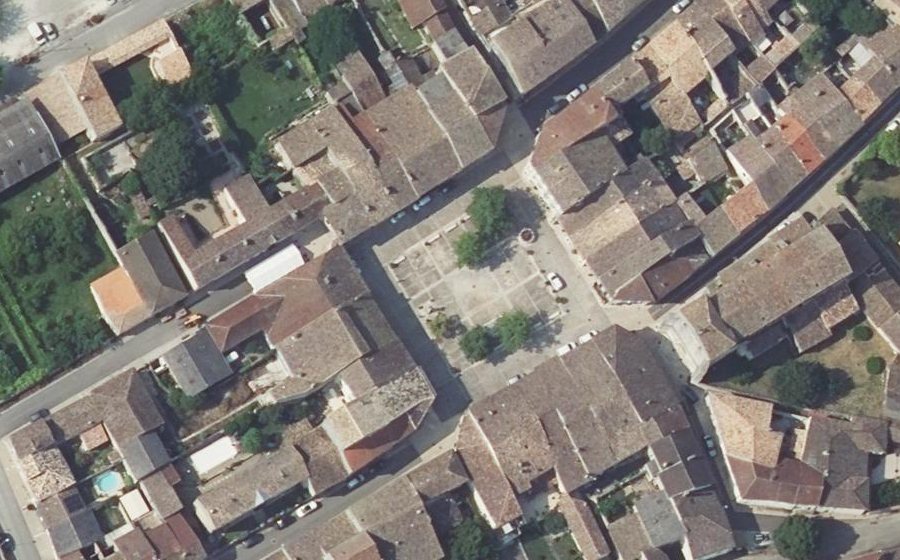 Vue aérienne du Place de la Liberté