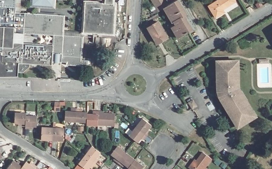 Vue aérienne du Impasse du L.E.P