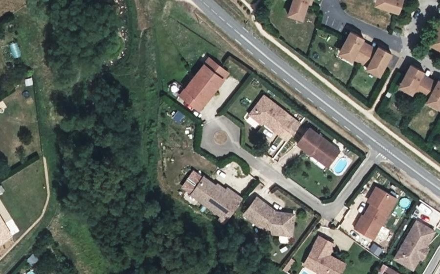 Vue aérienne du Lotissement Le Vieux Moulin