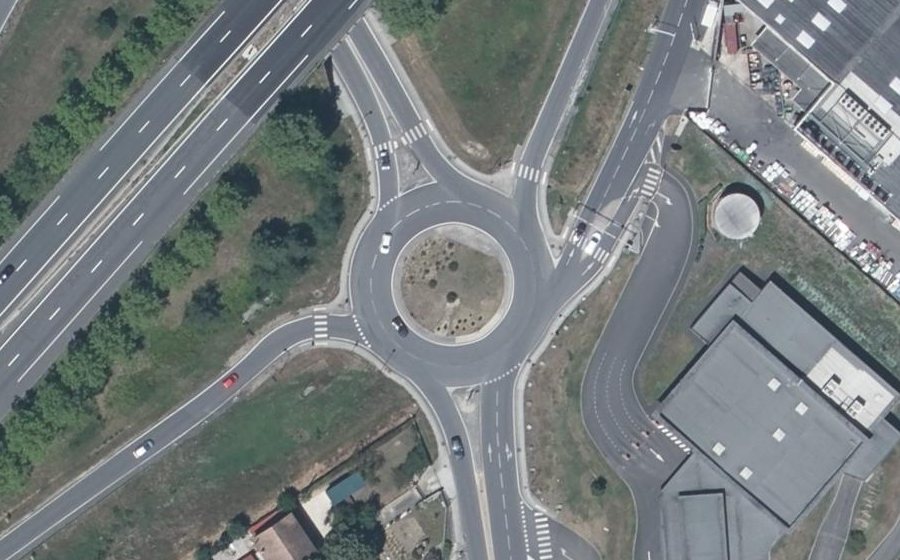 Vue aérienne du Route de Saint-Michel