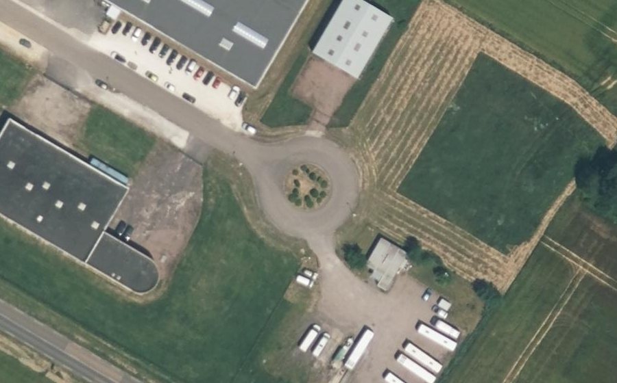 Vue aérienne du Cote Renard