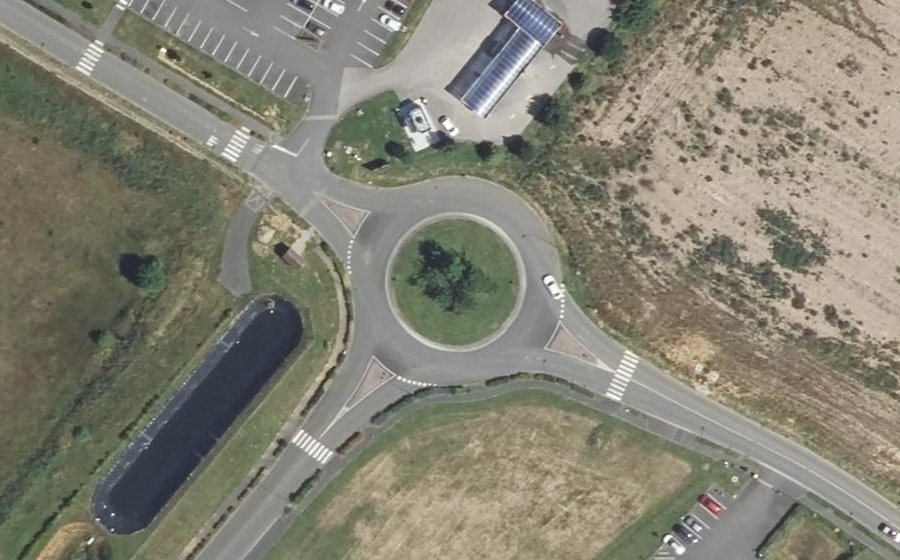 Vue aérienne du Avenue du Vexin Thelle