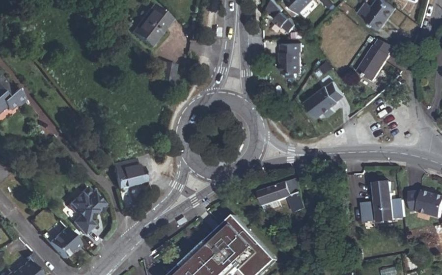 Vue aérienne du Avenue de Saint-Nazaire