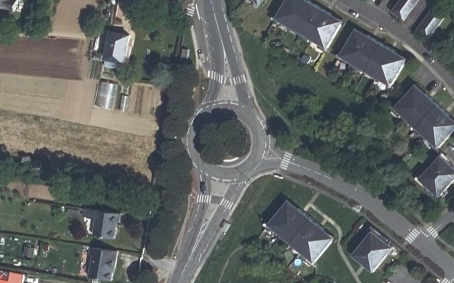 Vue aérienne du Avenue de Saint-Nazaire