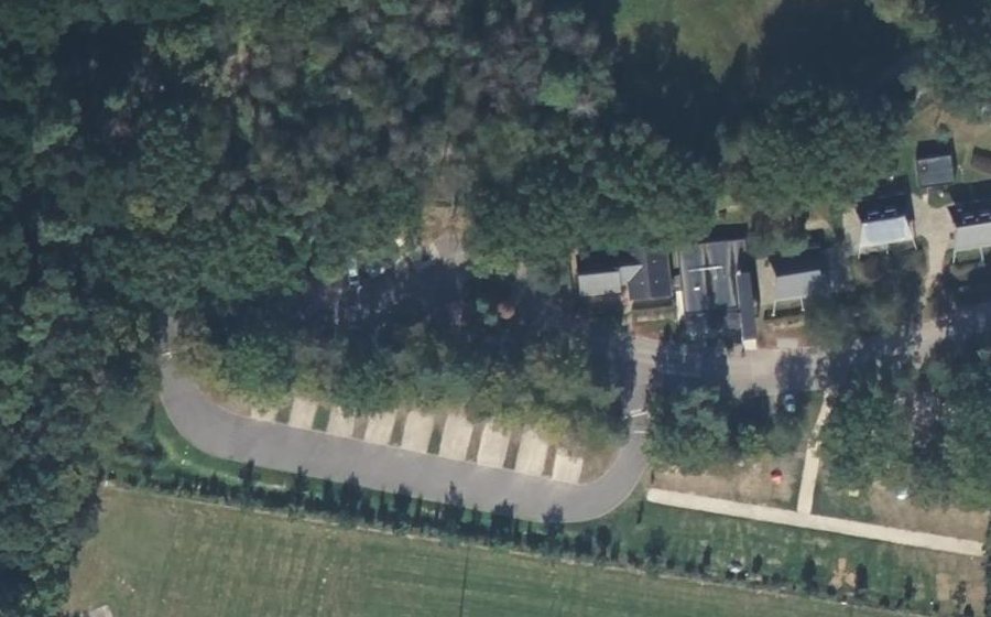 Vue aérienne du Rond-point anonyme n°5010978
