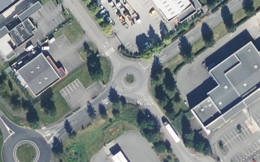 Vue aérienne du Rue Edmé Mariotte