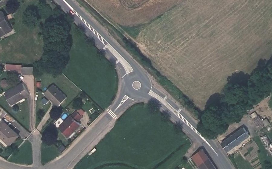 Vue aérienne du Grand Rue
