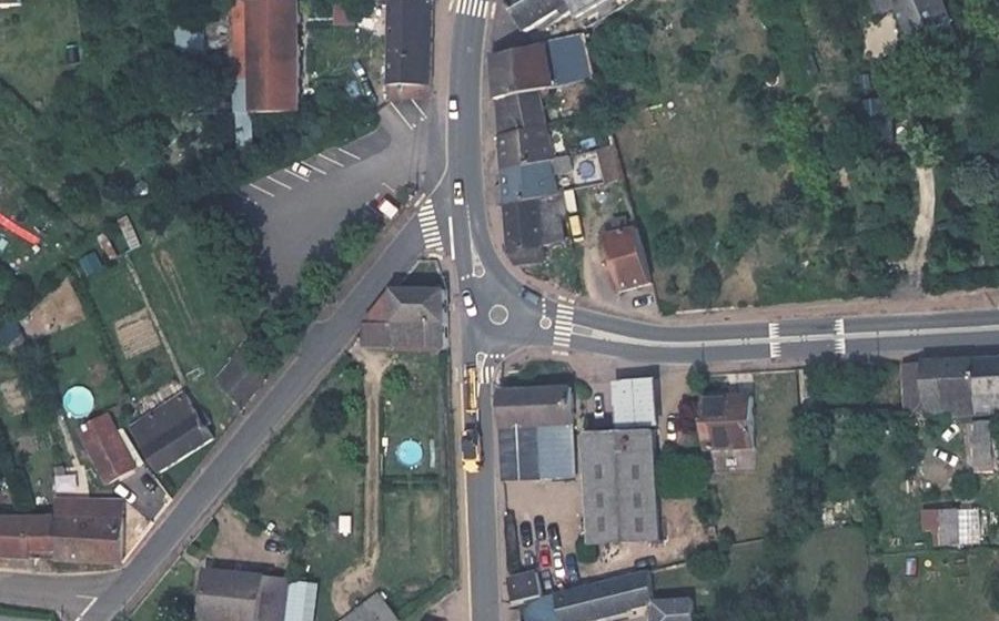 Vue aérienne du Grand Rue