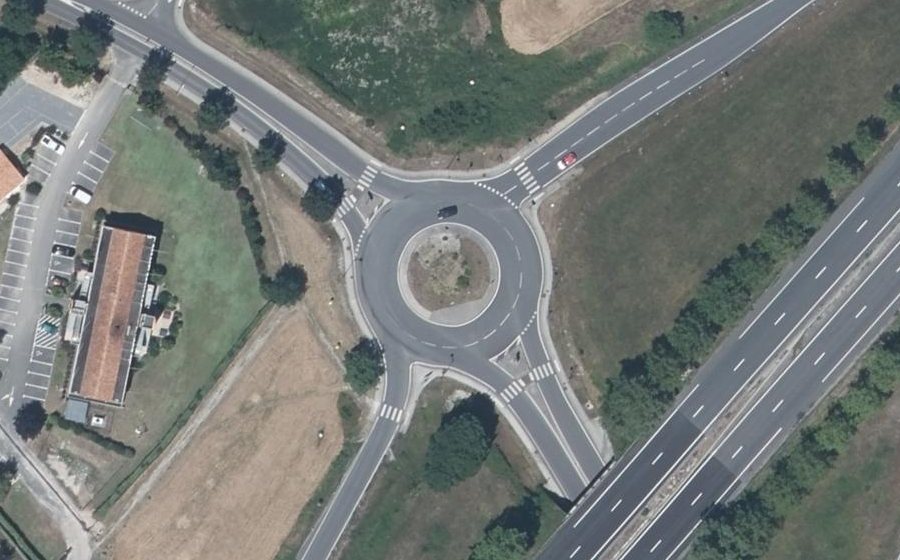 Vue aérienne du Route de Saint-Michel