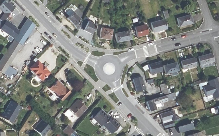 Vue aérienne du Route de Vannes