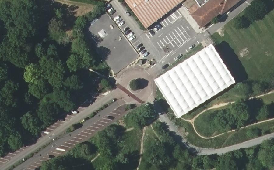 Vue aérienne du Allée Magdeleine Jarousse de Sillac