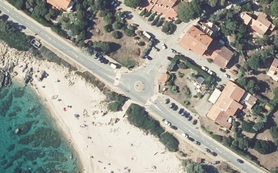 Vue aérienne du Rond-point anonyme n°505124004