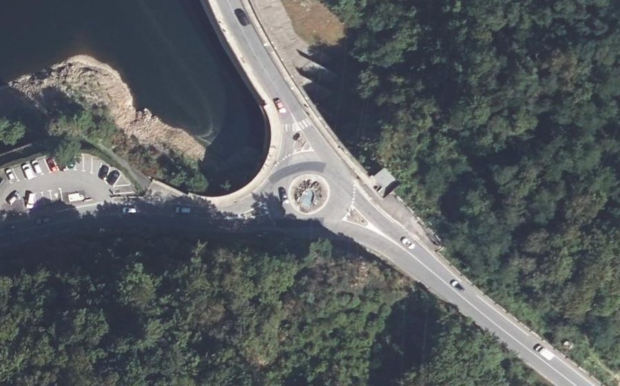 Vue aérienne du Rond-point anonyme n°5055822