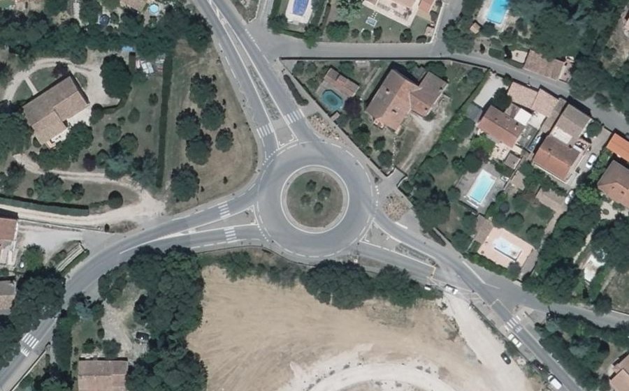 Vue aérienne du Avenue Gambetta