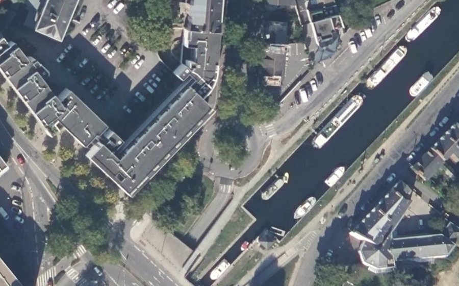 Vue aérienne du Rue Armand Rébillon