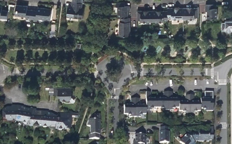 Vue aérienne du Rond-point anonyme n°5070000