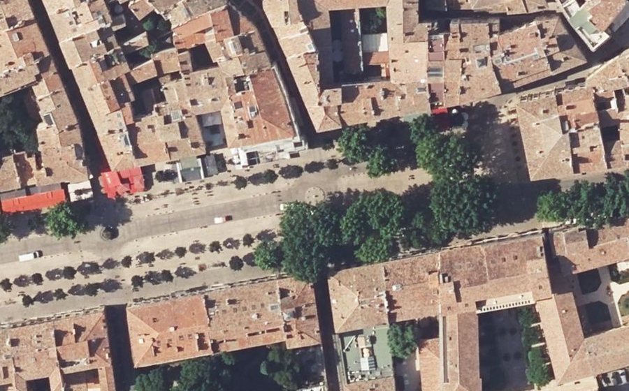 Vue aérienne du Rond-point anonyme n°5079057