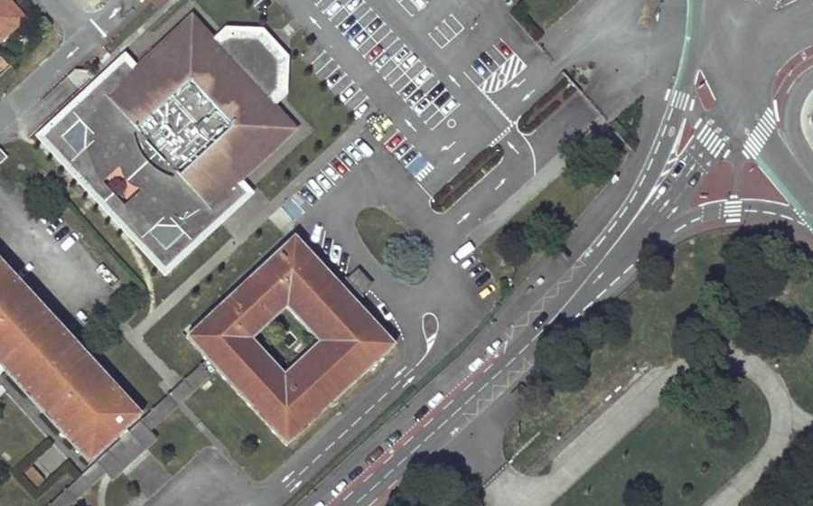 Vue aérienne du Rond-point anonyme n°50902022